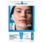 la roche-posay effaclar routina kata ton atelion, liparo derma, akmi.